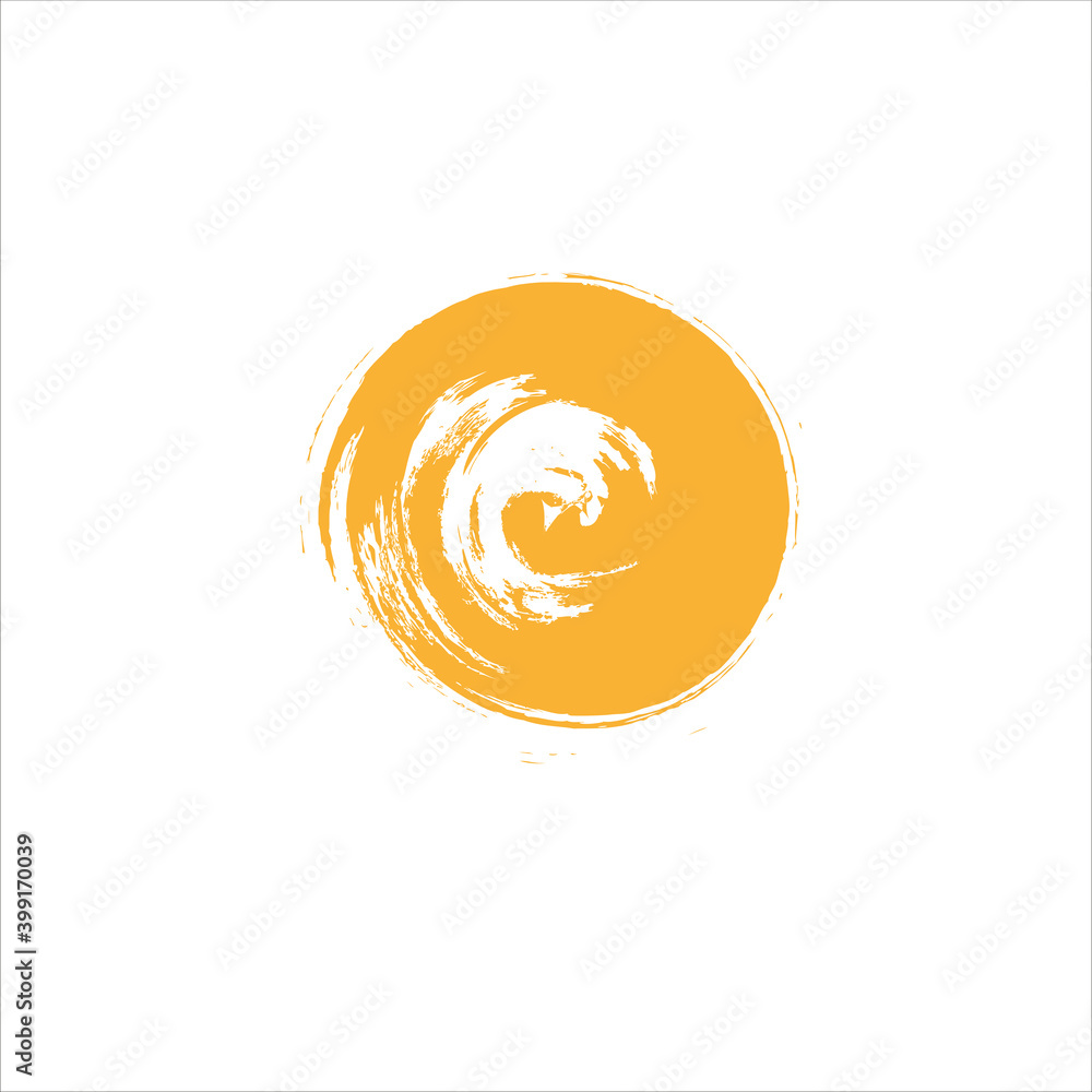 Christmas and New Year abstract yellow boho ball Christmas and New Year abstract yellow boho ball