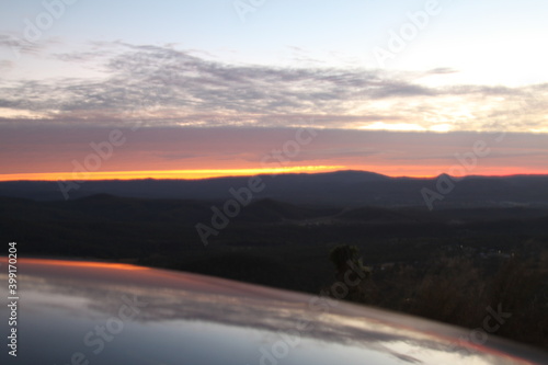 Sunrise over mountains © Tom