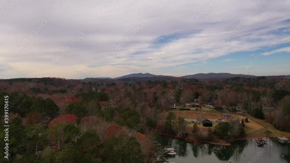 Overcast day in Cumming, Georgia near Lake Lanier Overcast day in Cumming, Georgia near Lake Lanier