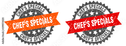 chef's specials band sign. chef's specials grunge stamp set