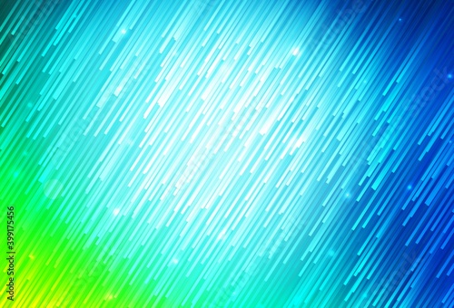 Light Blue, Green vector texture with colored lines.