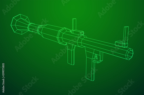 Anti-tank rocket propelled grenade launcher - RPG 7