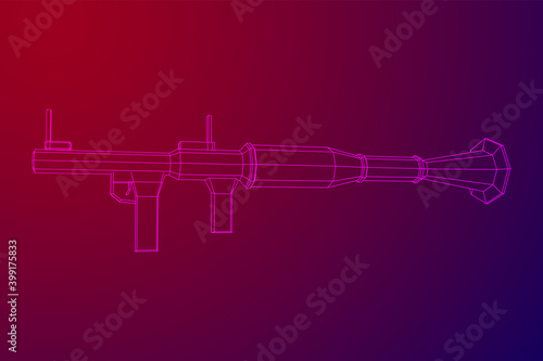 Anti-tank rocket propelled grenade launcher - RPG 7