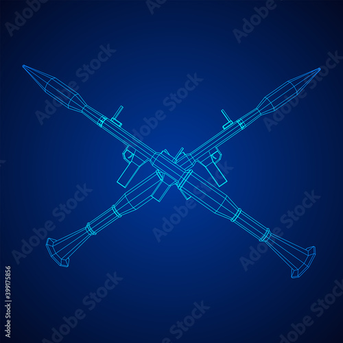 Anti-tank rocket propelled grenade launcher - RPG 7