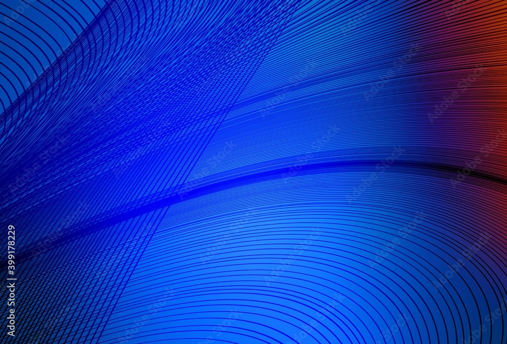 Light Blue, Red vector backdrop with bent lines. Light Blue, Red vector backdrop with bent lines.