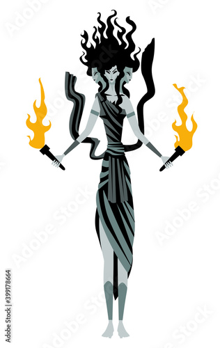 triple headed greek mythology goddess hecate photo