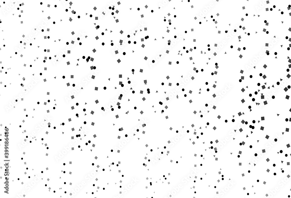 Light Silver, Gray vector backdrop with lines, circles, rhombus. Light Silver, Gray vector backdrop with lines, circles, rhombus.