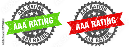 aaa rating band sign. aaa rating grunge stamp set