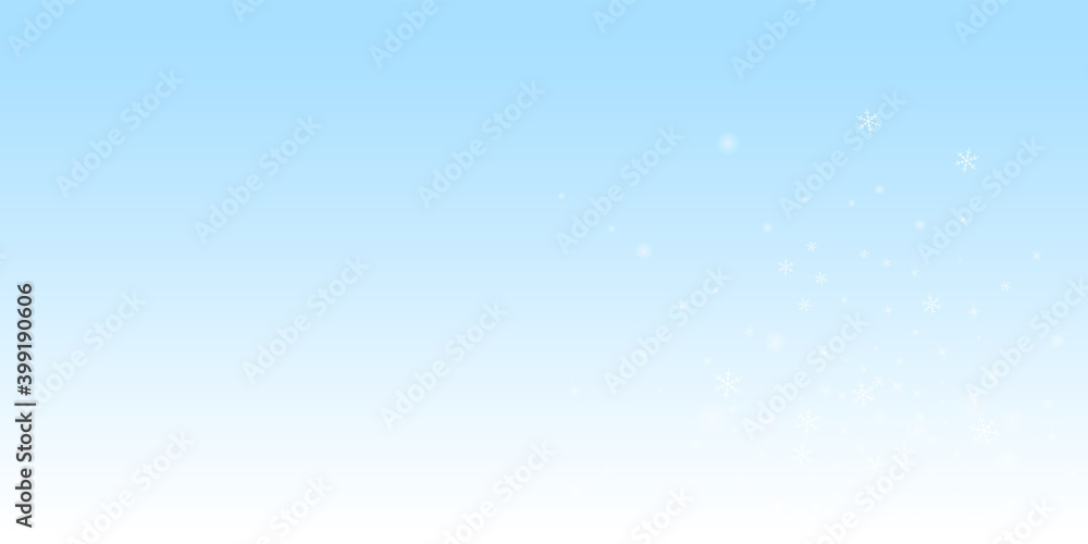 Sparse glowing snow Christmas background. Subtle f Sparse glowing snow Christmas background. Subtle f