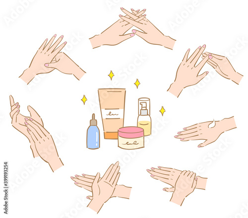 ハンドケア　美容