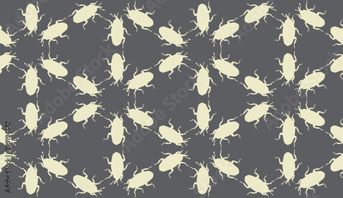Seamless pattern with Weevi...