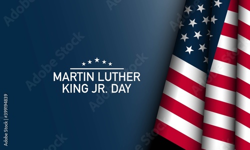 Martin Luther King Jr. Day Background. Vector Illustration. photo