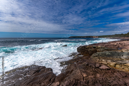 Foaming Coast Surf