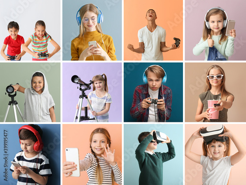 Collage of photos with diff...