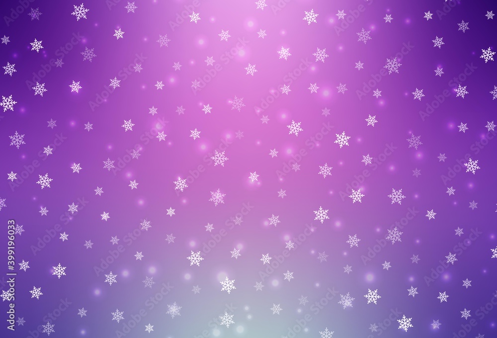 Obraz premium Light Pink vector texture in birthday style.