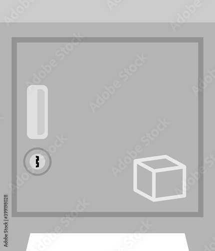 シンプルな宅配ボックス