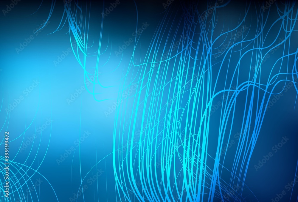 Dark BLUE vector abstract bright template. Dark BLUE vector abstract bright template.