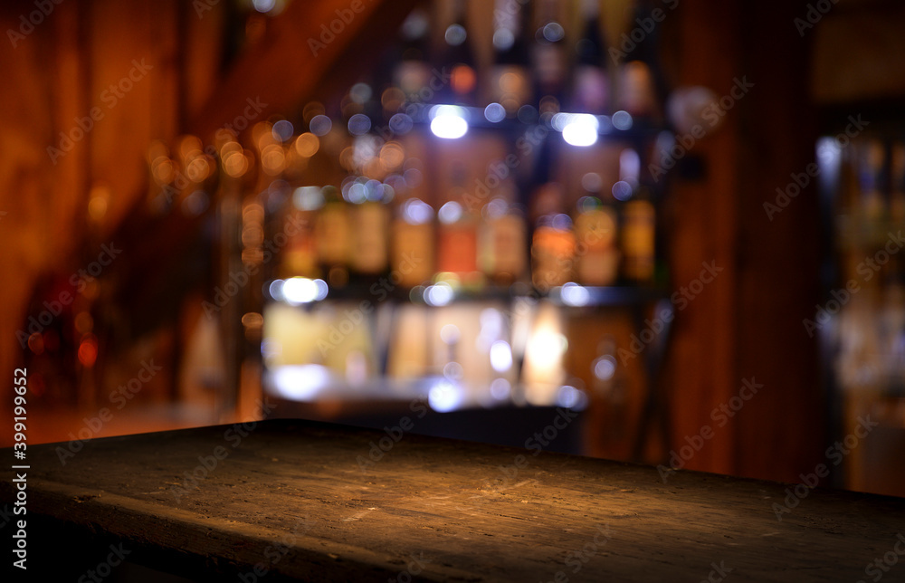 dark brown top of bar and free space for your glass dark brown top of bar and free space for your glass