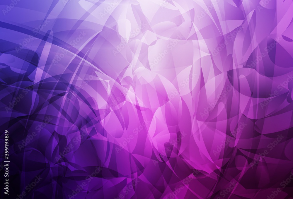 Light Purple, Pink vector background with abstract shapes. Light Purple, Pink vector background with abstract shapes.