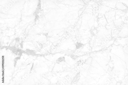 White carrara marble texture background, top counter top-view of natural tiles stone in luxury and seamless glitter pattern.