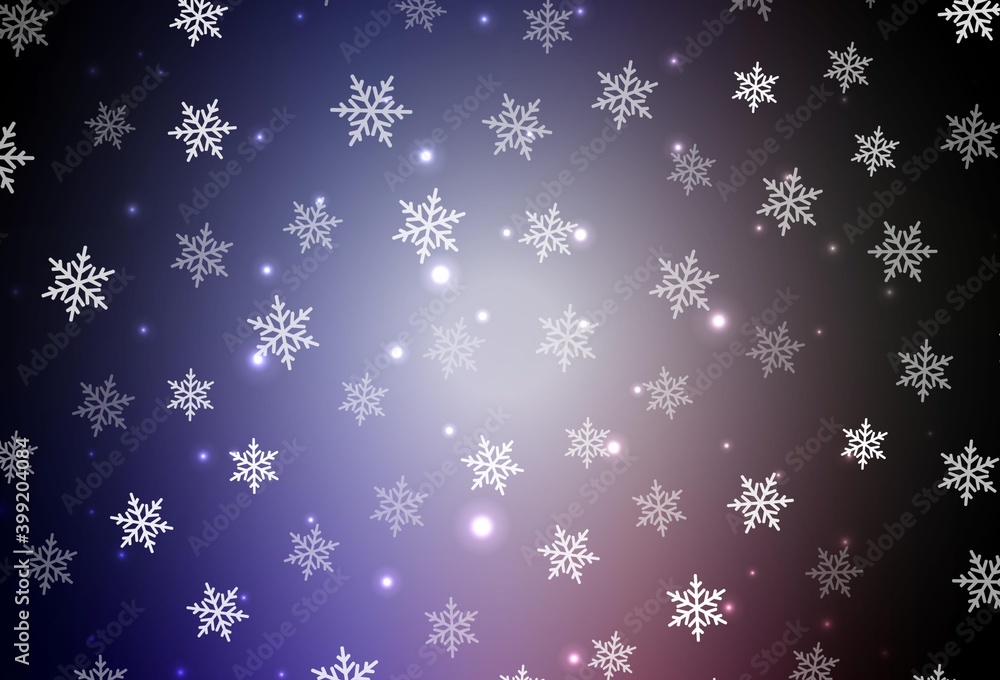 Dark Pink, Blue vector layout in New Year style. Dark Pink, Blue vector layout in New Year style.