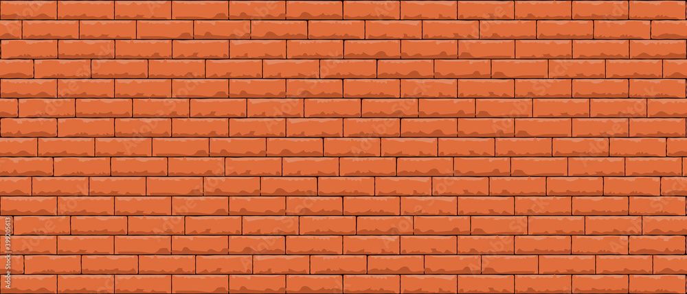 Brick wall pattern seamless background. Realistic decorative background. Vector illustration Brick wall pattern seamless background. Realistic decorative background. Vector illustration