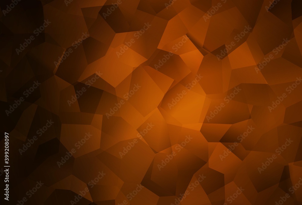 Dark Brown vector backdrop with memphis shapes. Dark Brown vector backdrop with memphis shapes.