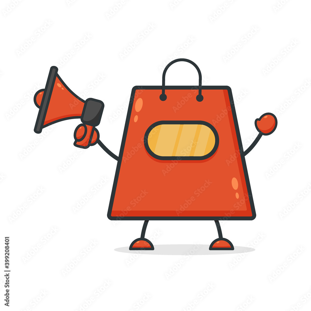 Cute shopping bag. Illustration vector graphic cartoon character icon design. Perfect for Ecommerce, Symbol of promotion sale, store web element. Illustration E-commerce Shopping Symbols.
Cute shopping bag. Illustration vector graphic cartoon character icon design. Perfect for Ecommerce, Symbol of promotion sale, store web element. Illustration E-commerce Shopping Symbols.