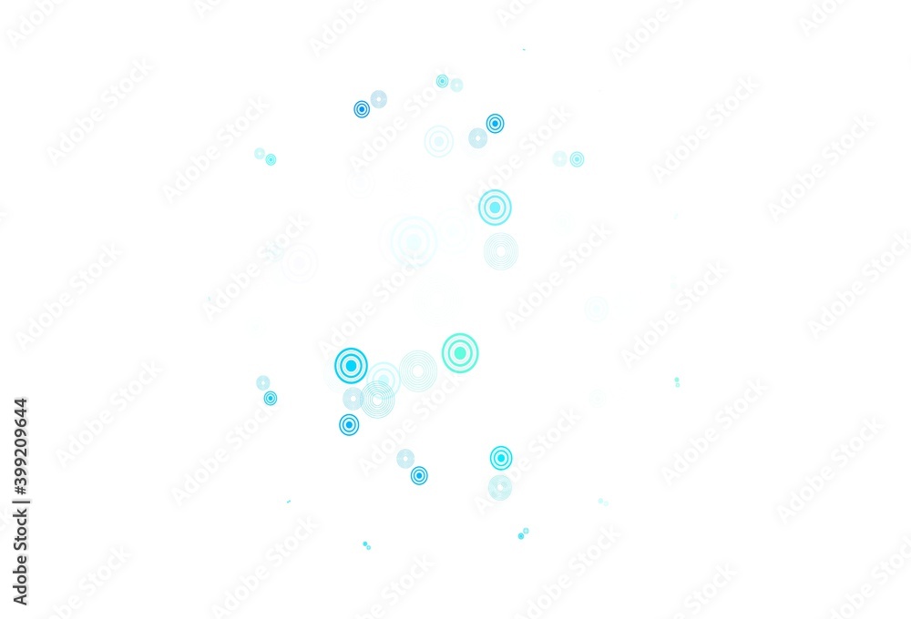 Light Blue, Green vector template with circles. Light Blue, Green vector template with circles.