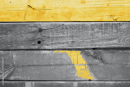Color of the year 2021- yellow and gray. Wood texture with natural wood pattern. Abstract background. 