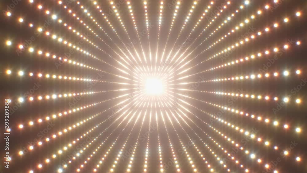 Shiny Bright Gold Glow Glitter Lights Tunnel Flashing and Sparkling - 4K Seamless VJ Loop Motion Background Animation Shiny Bright Gold Glow Glitter Lights Tunnel Flashing and Sparkling - 4K Seamless VJ Loop Motion Background Animation