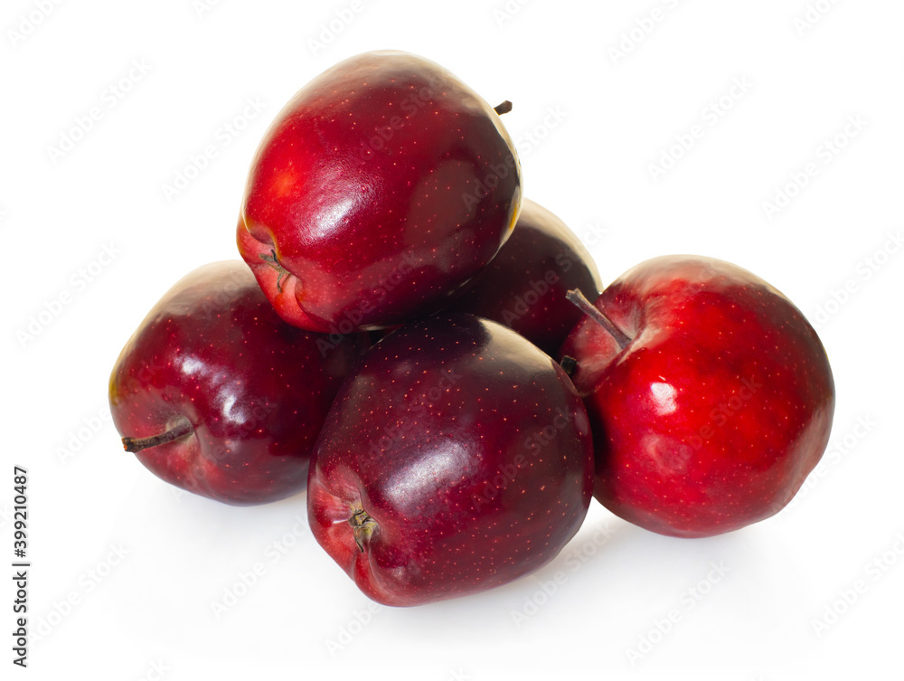 red apples fruit