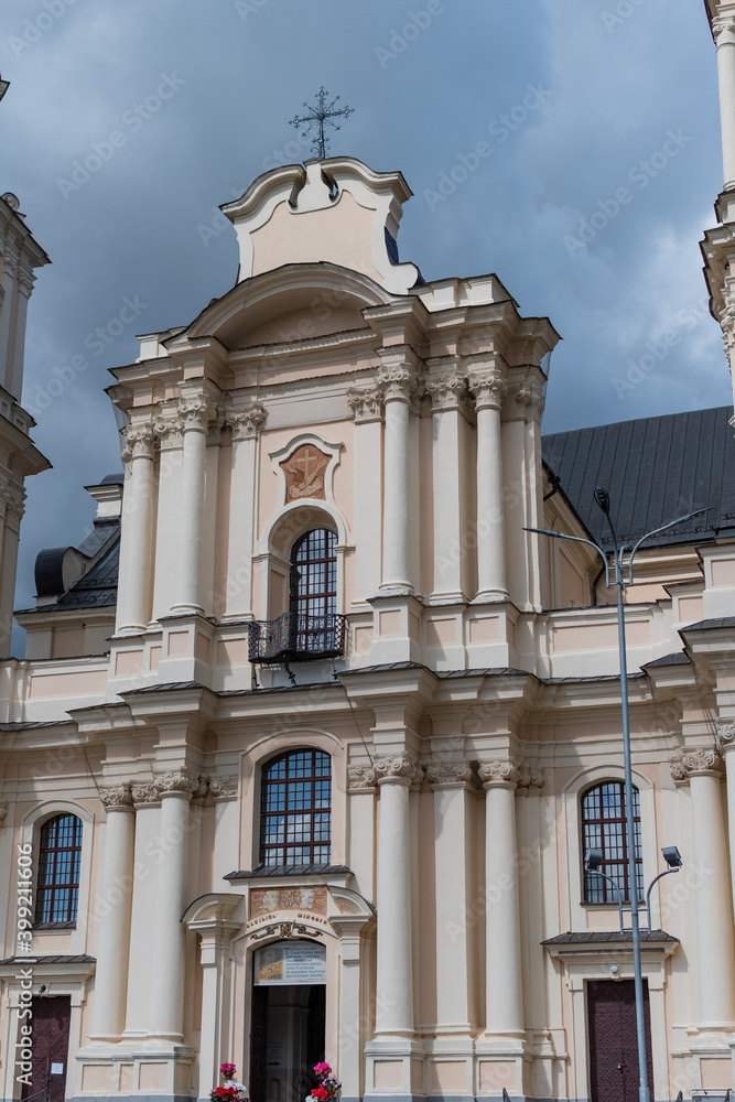 Budslau, Belarus. National Sanctuary of the Mother of God. Parish Catholic Church.