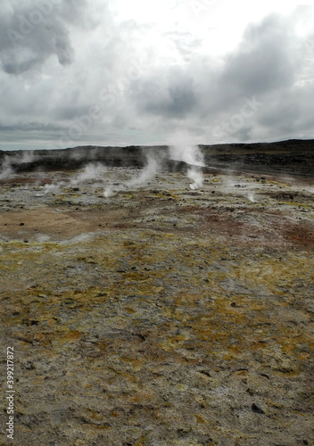 Hochtemperaturgebiet auf der Reykjanes-Halbinsel, Island