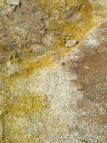 Boden im Hochtemperaturgebiet auf der Reykjanes-Halbinsel, Island photo