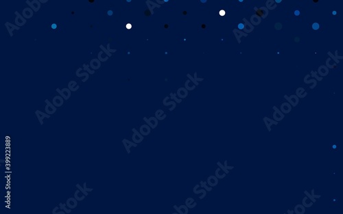 Light BLUE vector backdrop with dots.