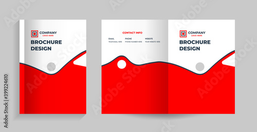 bifold brochure company profile annual report magazine  catalog proposal design template