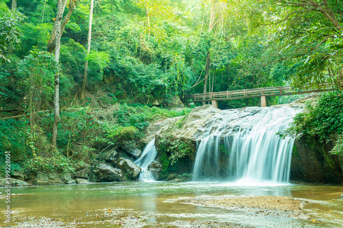 Fototapeta Naklejka Na Ścianę i Meble -  Mae Sa Waterfall in Thailand