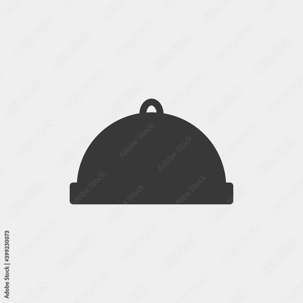 Restaurant service icon isolated on background. Tray symbol modern, simple, vector, icon for website design, mobile app, ui. Vector Illustration Restaurant service icon isolated on background. Tray symbol modern, simple, vector, icon for website design, mobile app, ui. Vector Illustration
