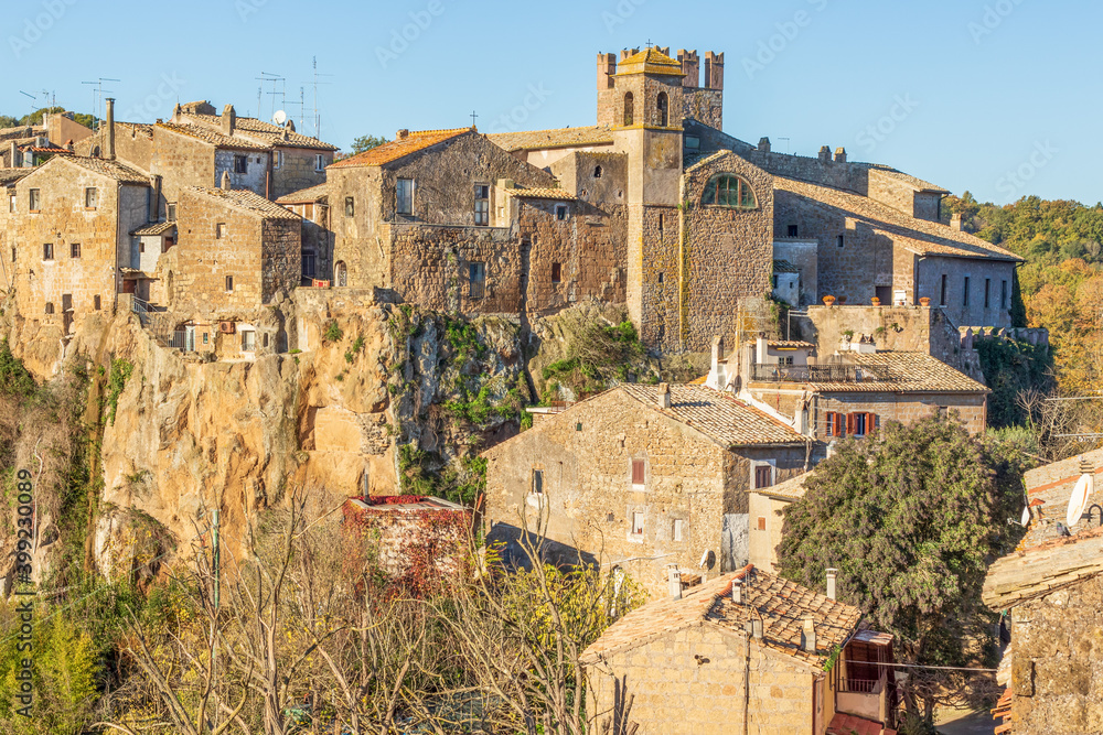 Calcata, Italy - considered among the most beautiful villages in the entire country, Calcata is an enchanting town located right on the edge of a vertical cliff
