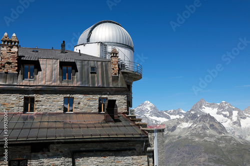 Gornergrat hotel and astronomical observatory photo