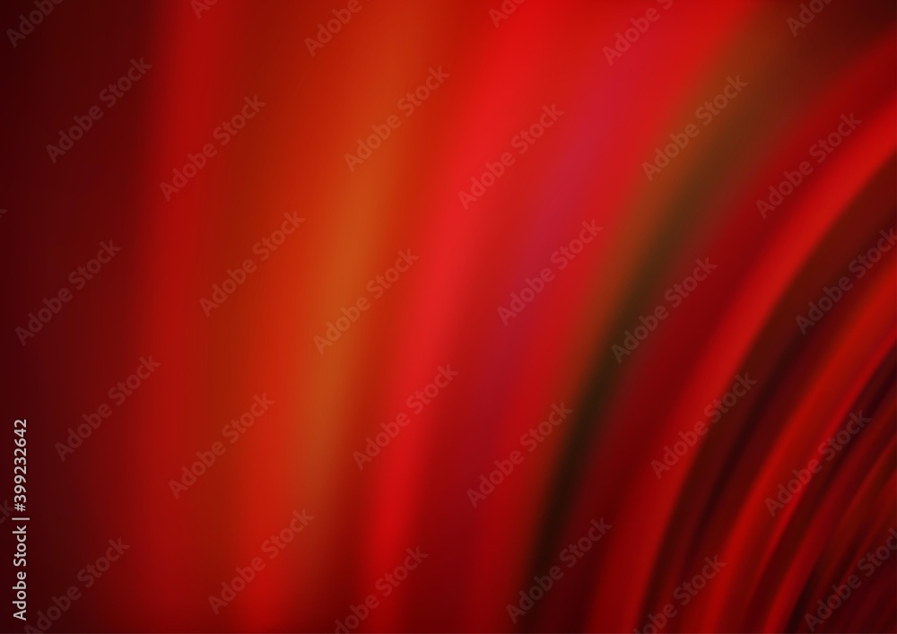 Light Red vector template with lava shapes. Light Red vector template with lava shapes.
