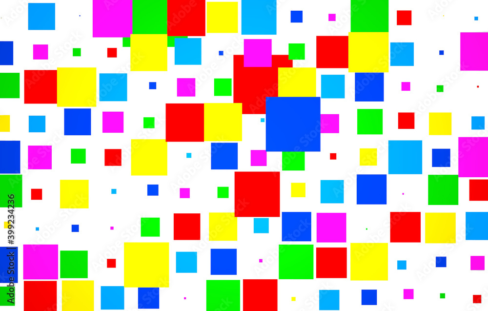 pattern with colorful cubes pattern with colorful cubes
