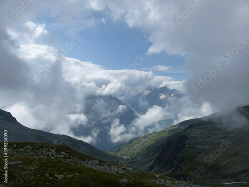 Berlin high path, Zillertal Alps in Tyrol, Austria