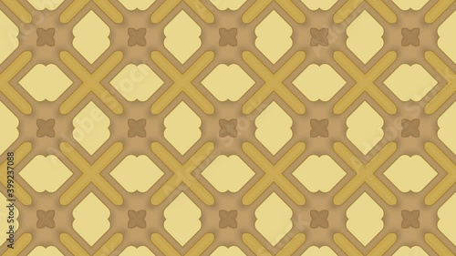 Rotate geometric background. Seamless looped video