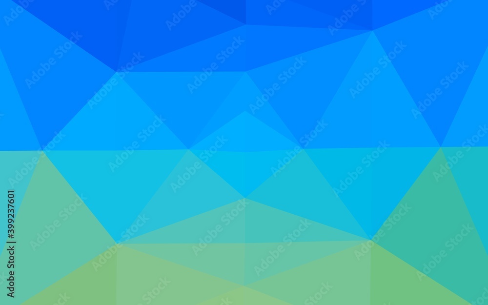 Light Blue, Green vector blurry triangle texture. Light Blue, Green vector blurry triangle texture.