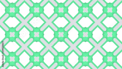 Rotate geometric background. Seamless looped video