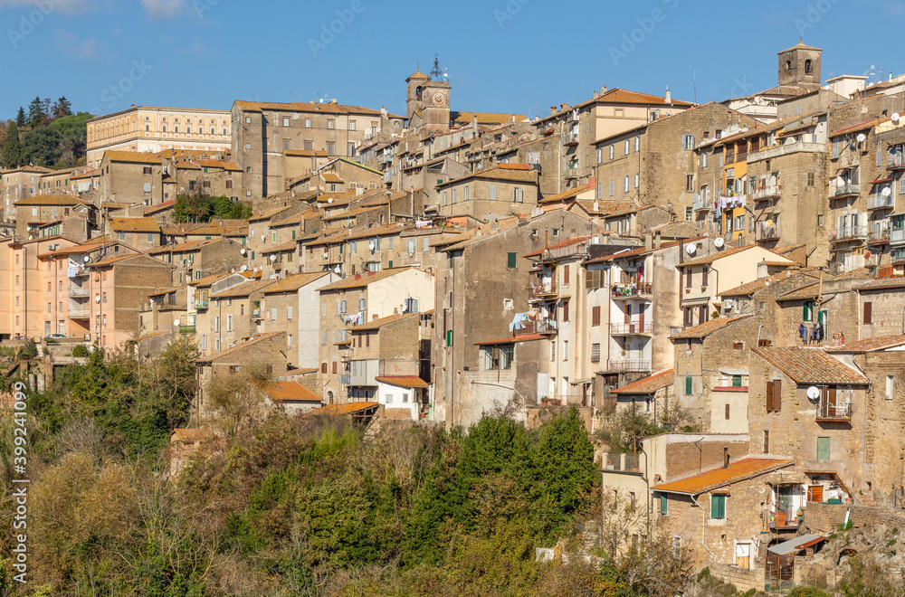 Caprarola, Italy - considered among the most beautiful villages in central Italy, Caprarola is an enchanting medieval town town located in the province of Viterbo and 50km away from Rome