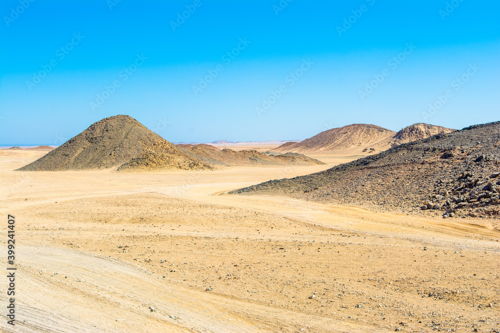 Landscape of the Arabian desert