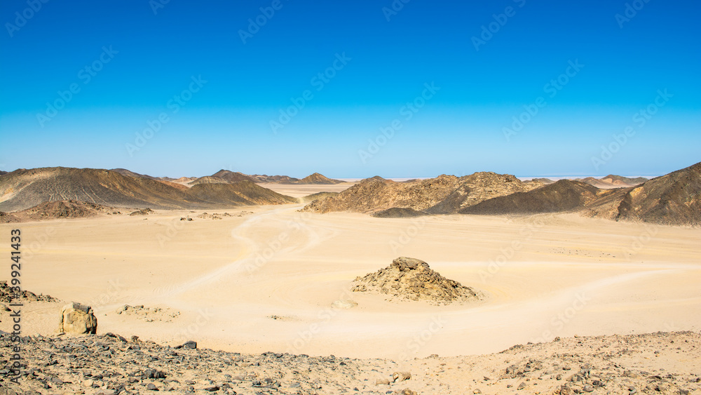 Landscape of the Arabian desert